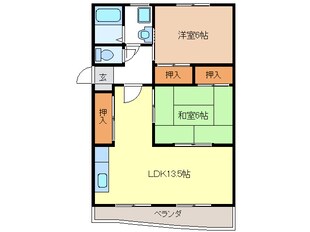 メゾン岩倉の物件間取画像